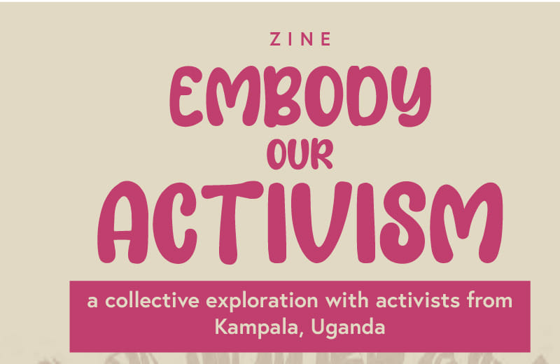 Zine Embody our Activism 