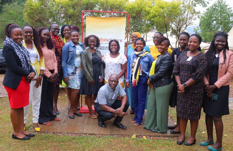 Staff Group photo with current MEMPROW Executive Director 