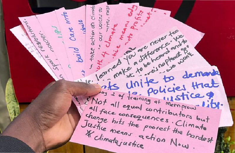 Digital Empowerment for Climate Advocacy: Enhancing Communication Skills for Young Women in Uganda 